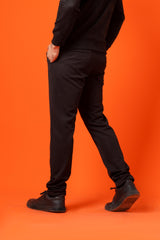 Rich Black Italian Pant