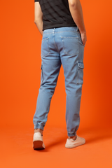 Winter Sky Denim Cargo