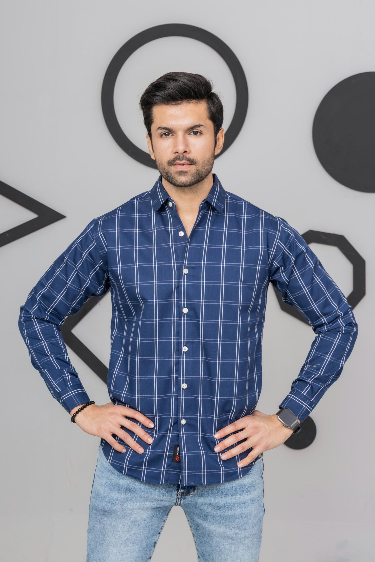Blue Check Shirt