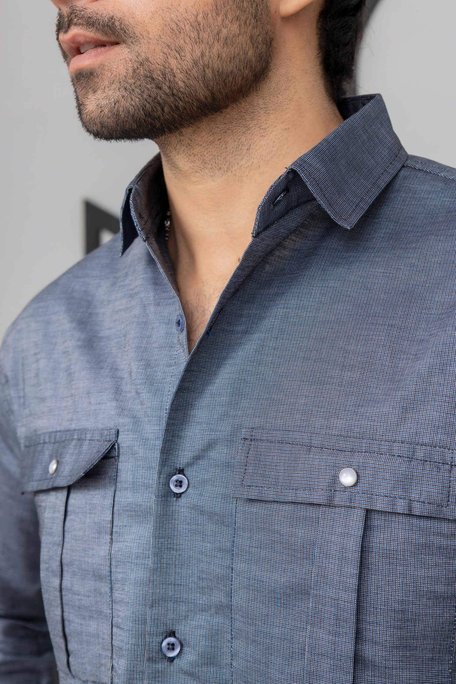 Light Grey Casual Shirt