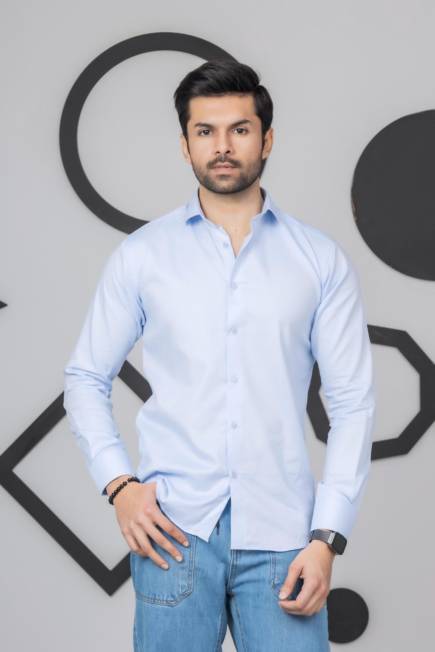 Sky Blue Dress Shirt