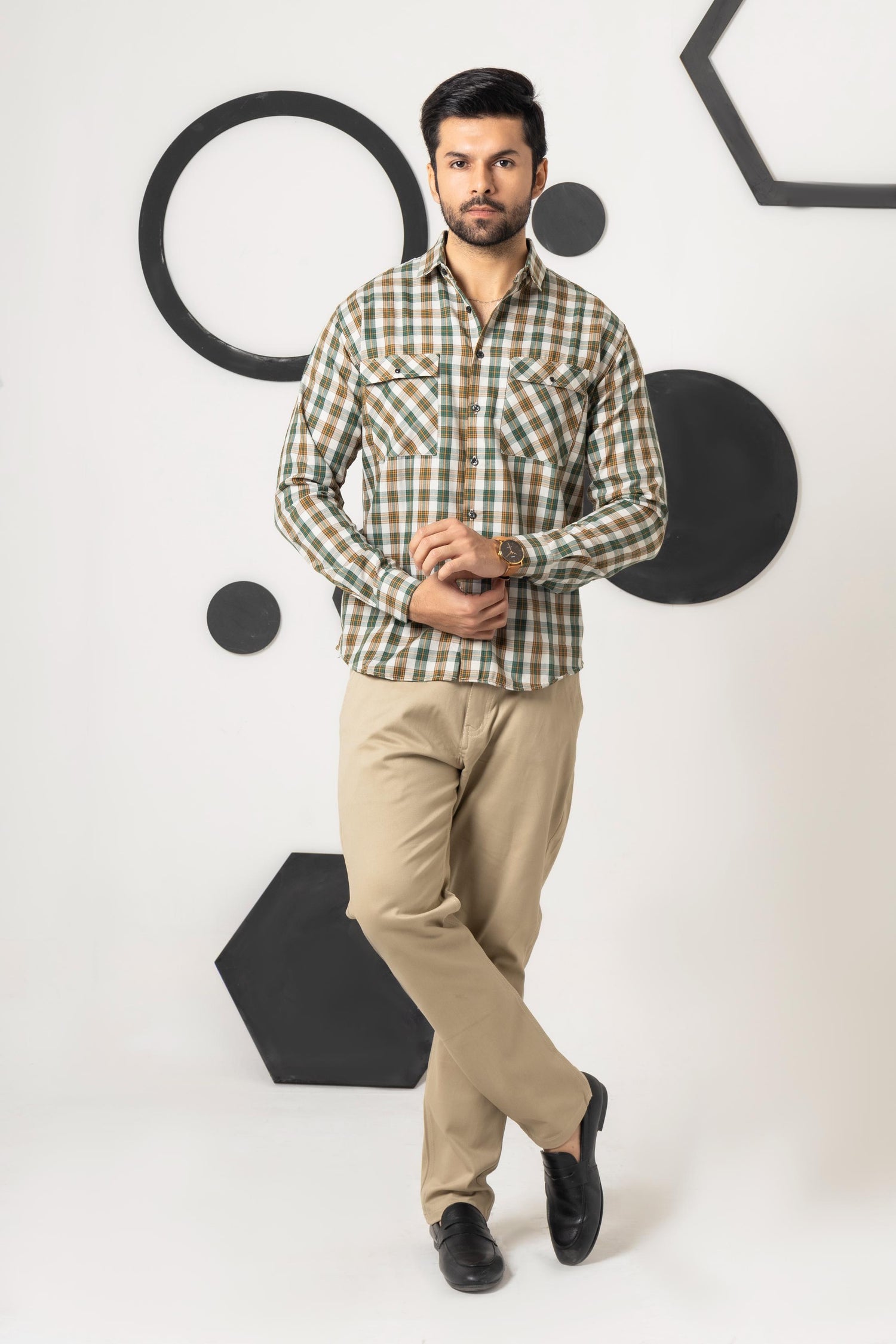 Cat's Eye Cotton Pant