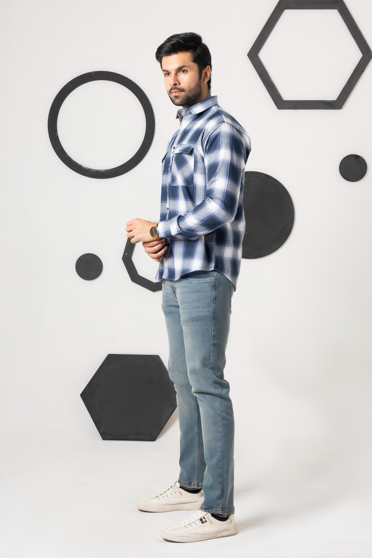 Pistachio Green Denim Jeans