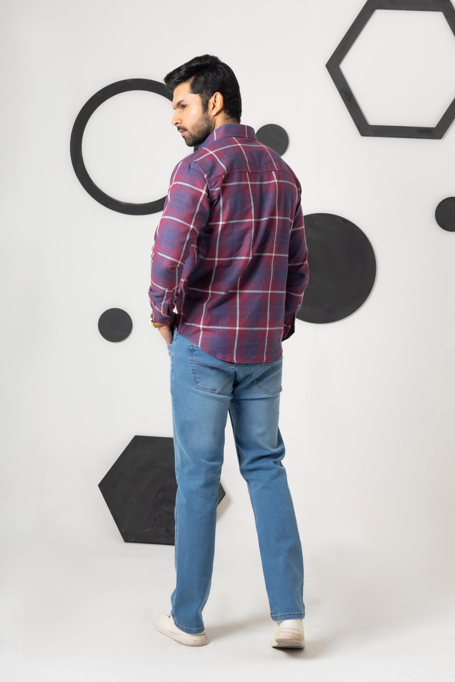 Ocean Blue Denim Jeans