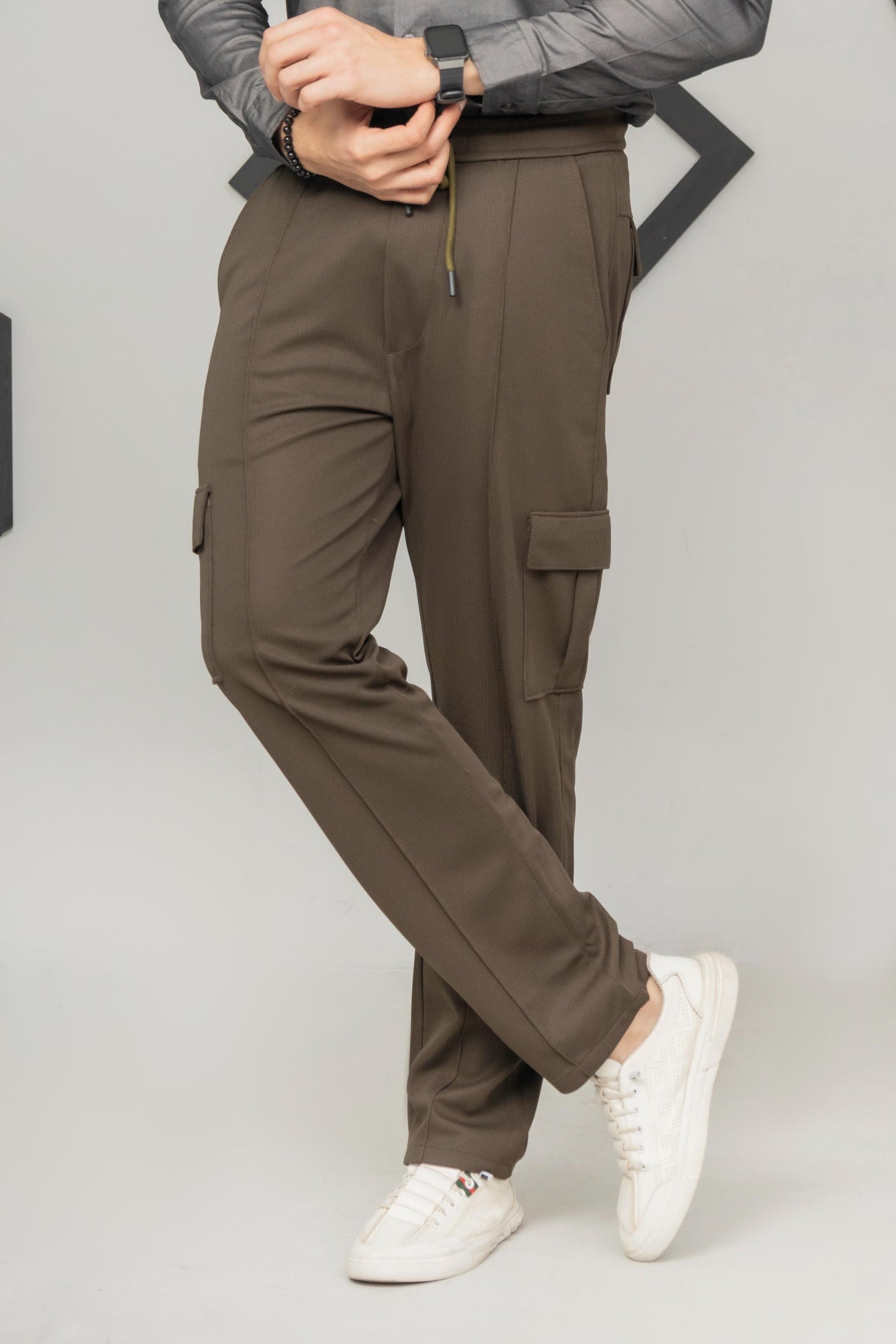 Brown 6 Pocket Trouser