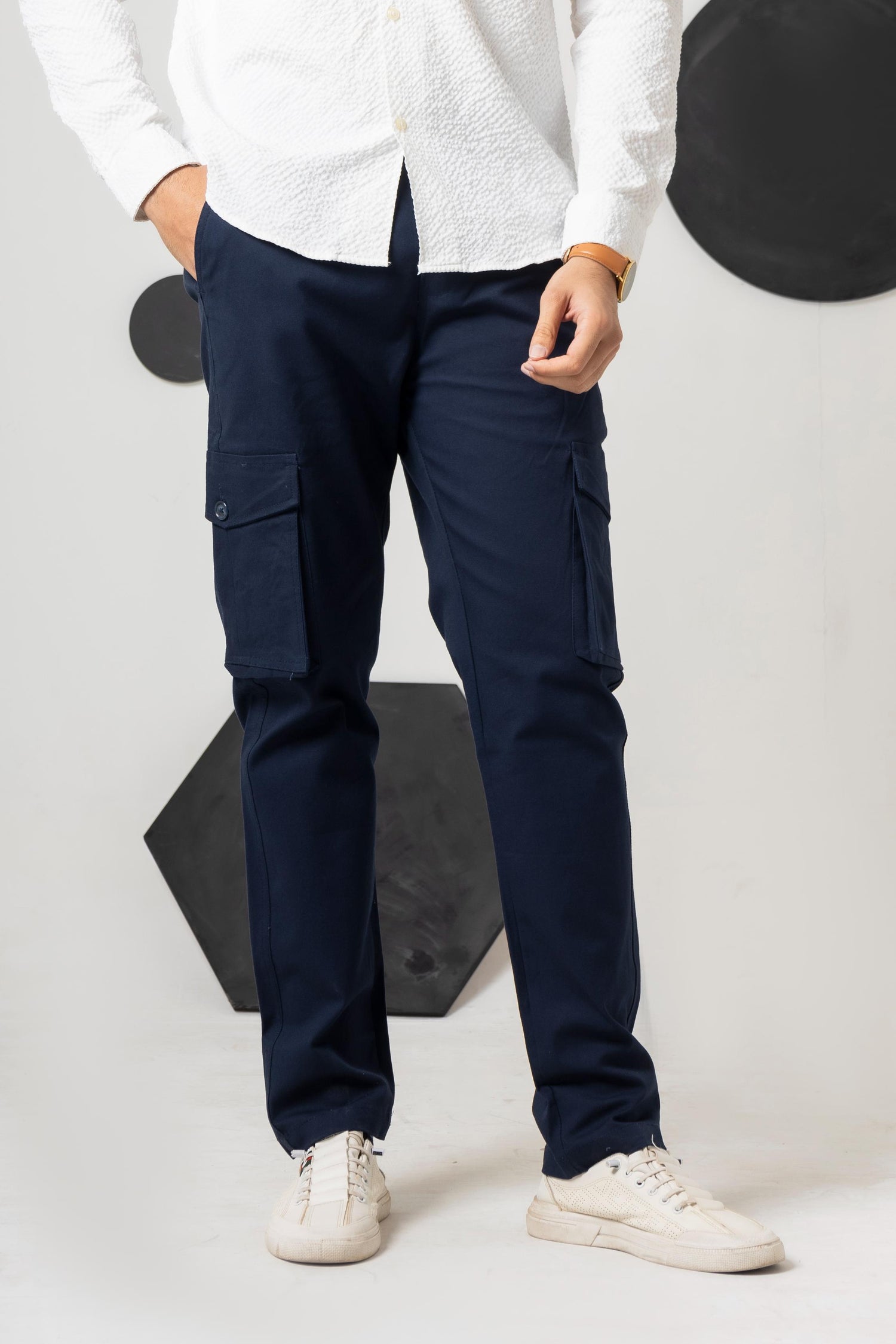 Admiral Blue Comfort Canvas Cargo