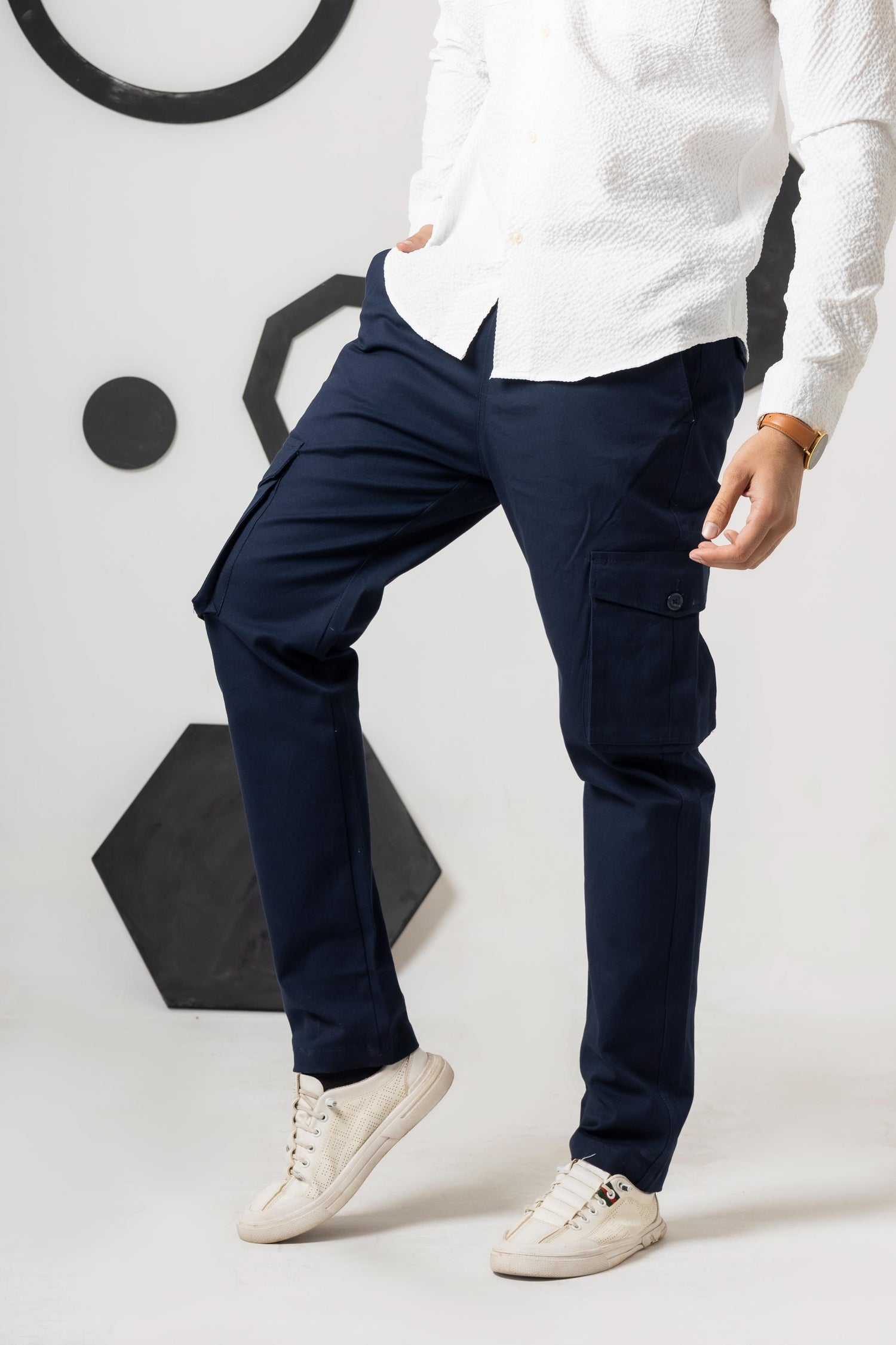 Admiral Blue Comfort Canvas Cargo