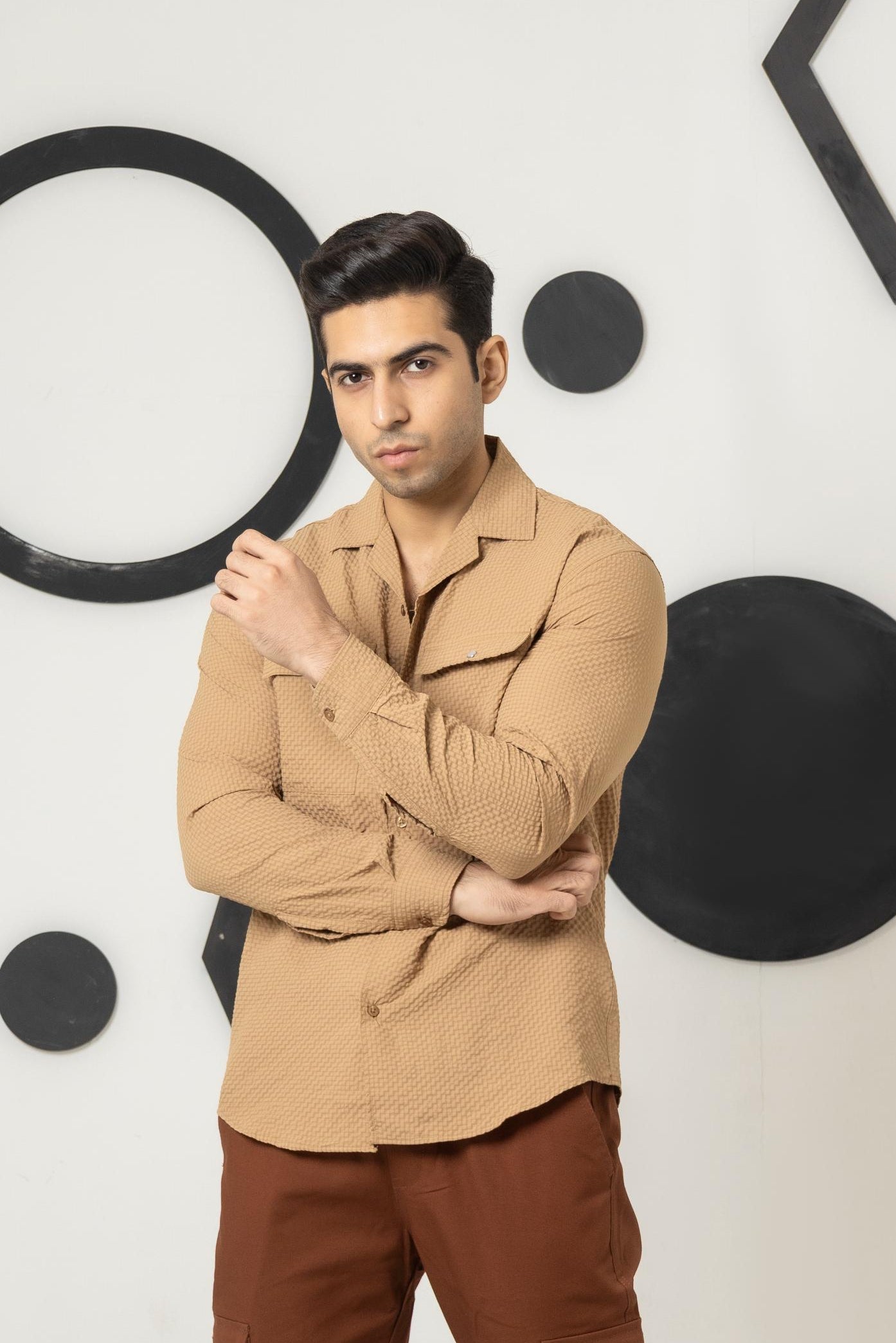 Carnelian Skin Casual Shirt