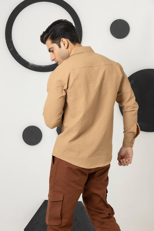 Carnelian Skin Casual Shirt