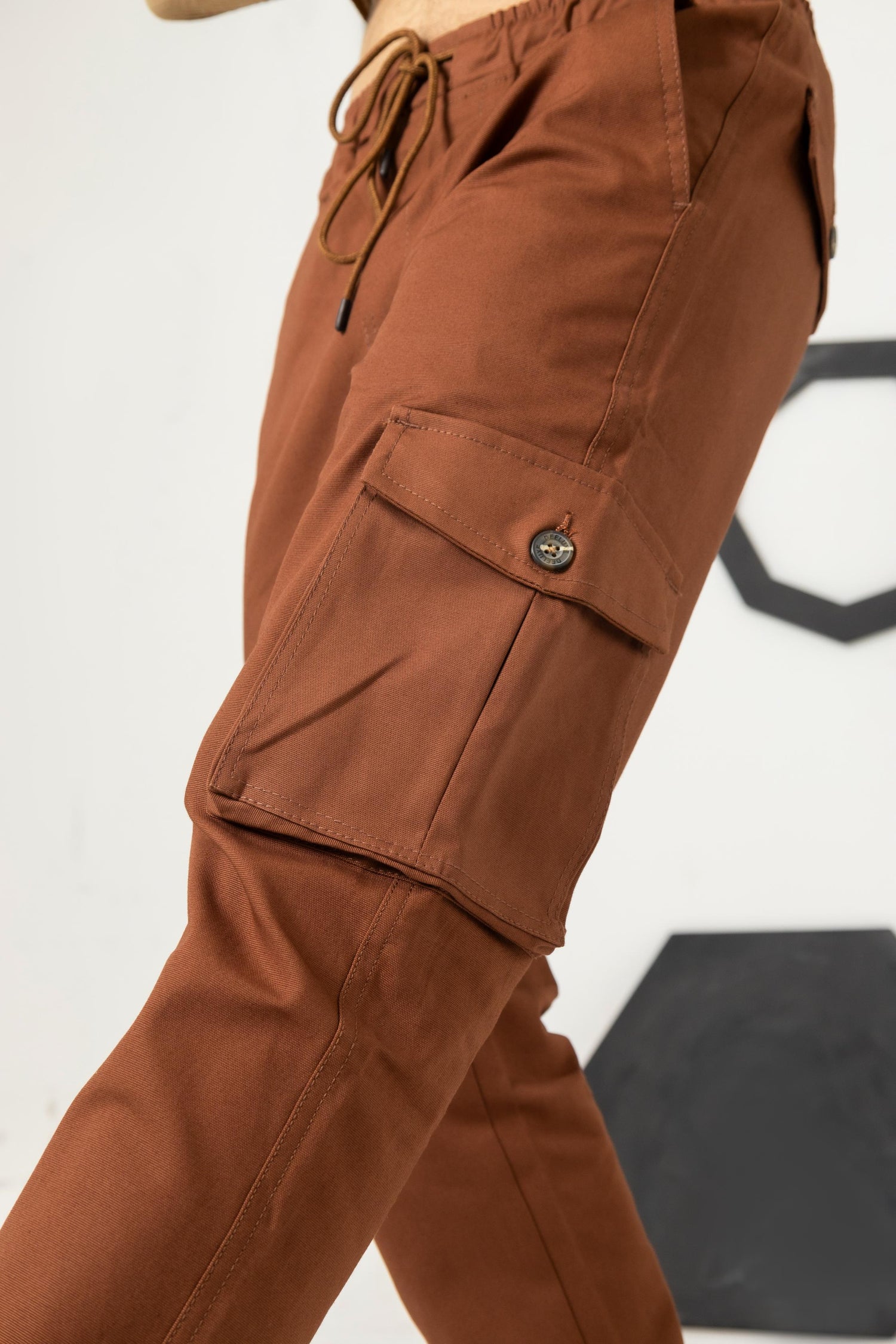 Mars Brown Comfort Canves Cargo