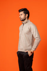 Moonstone Skin Imported Suede Scuba Shirt