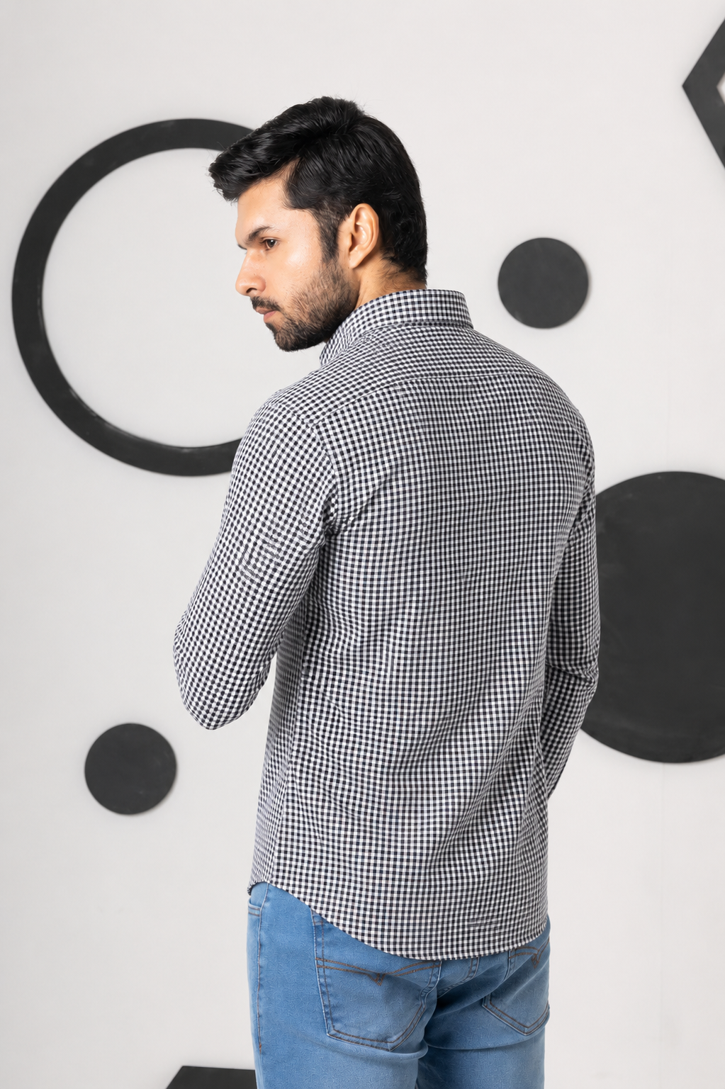 Urban Check Button Down