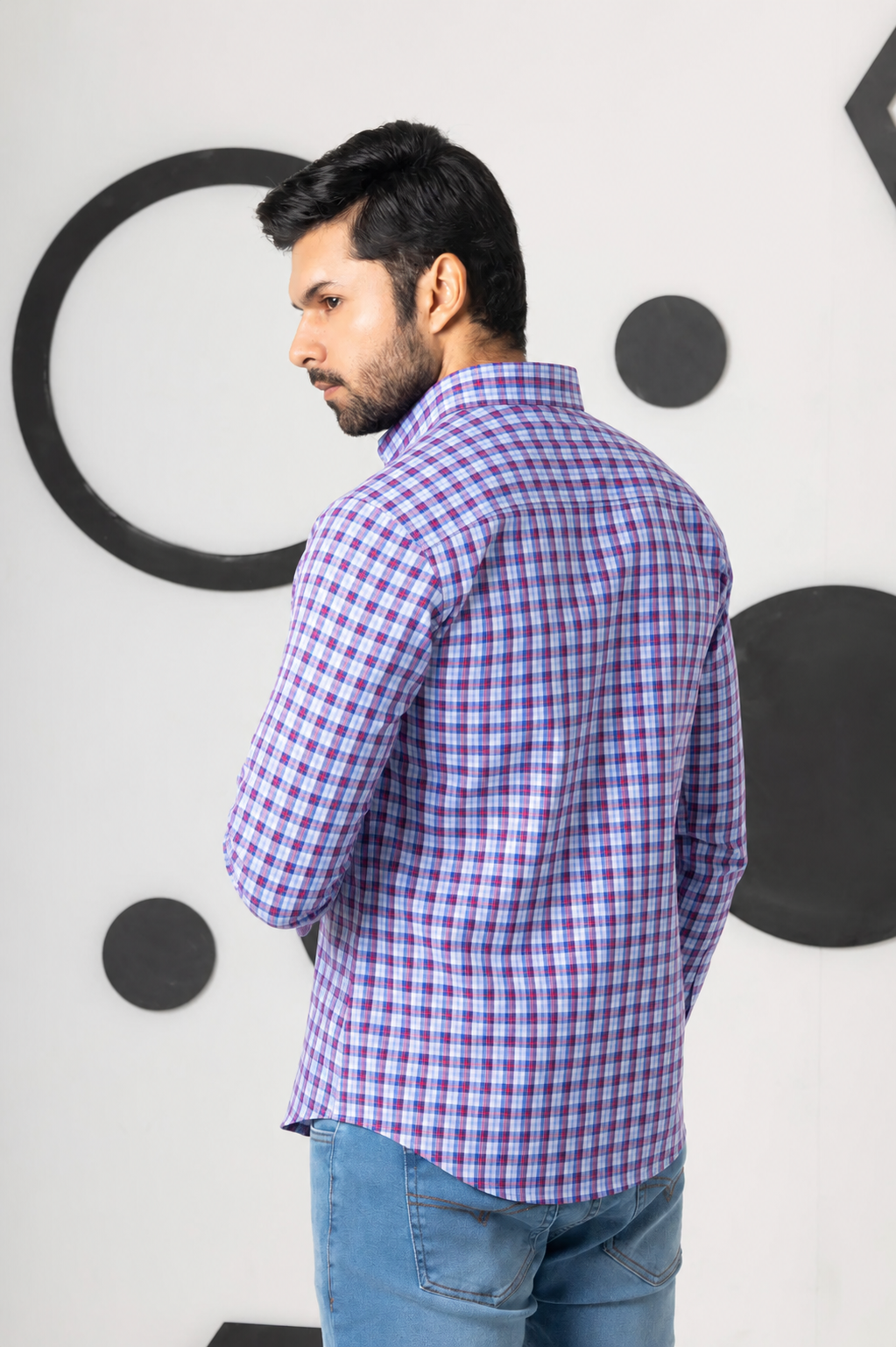 Modern Plaid Fit Shirt
