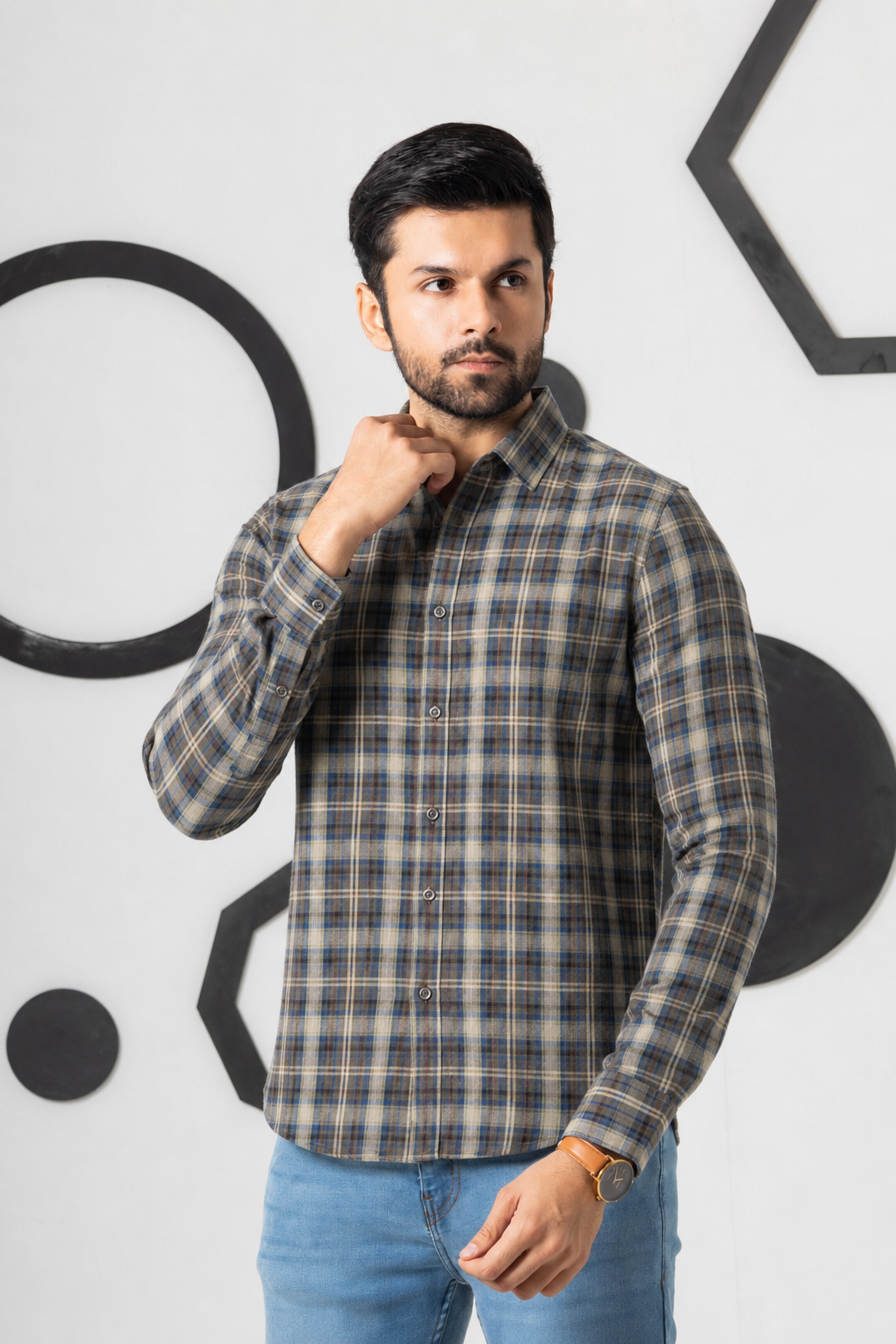 Smart Casual Check Shirt