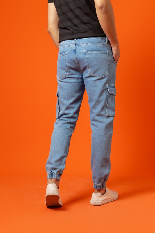 Winter Sky Denim Cargo