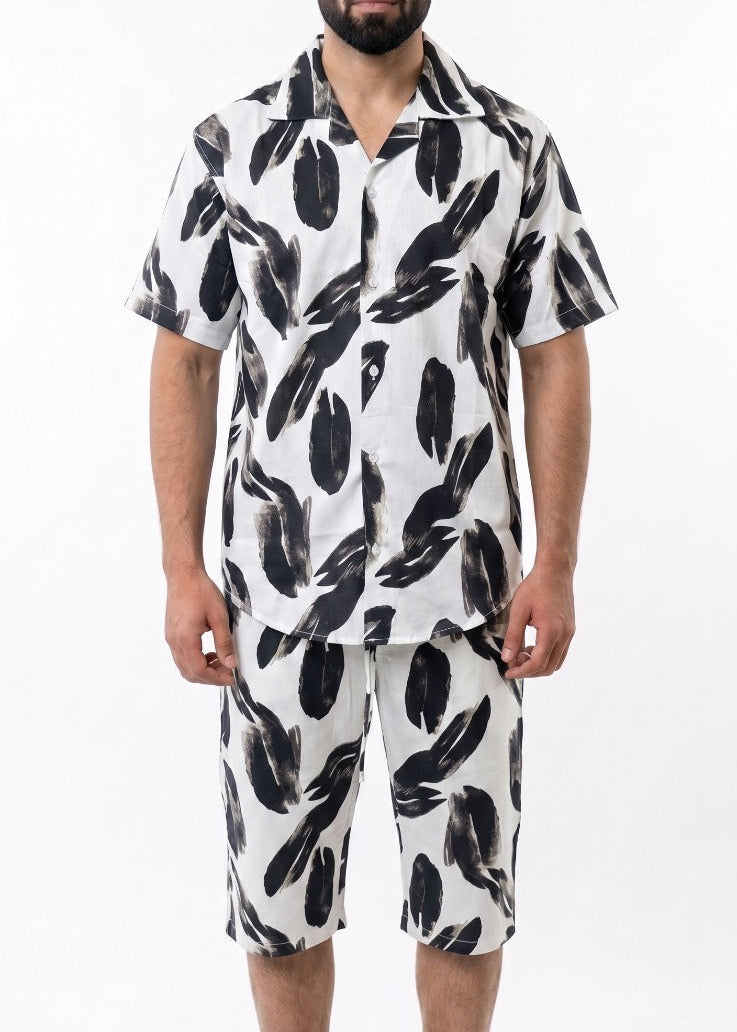 Solace Relaxed 100% cotton fabric Co-Ord Set
