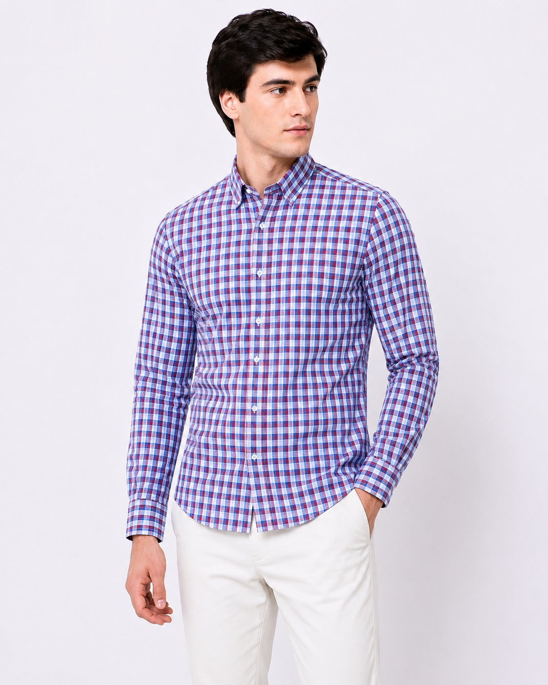 Modern Plaid Fit Shirt