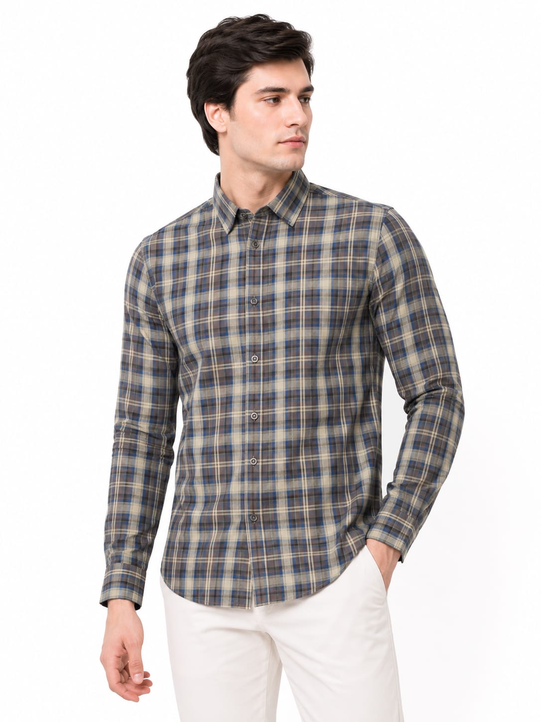 Smart Casual Check Shirt